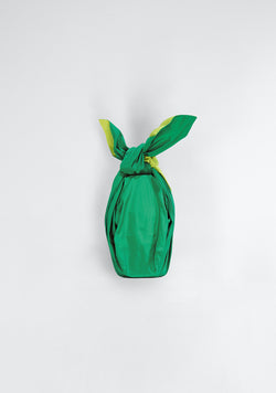 Furoshiki, gras-wasabi, medium