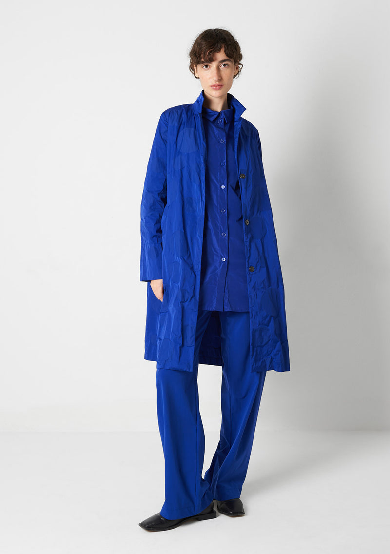 Katharina Hovman Mantel Revers heavy Taffetas, DOTS, tint