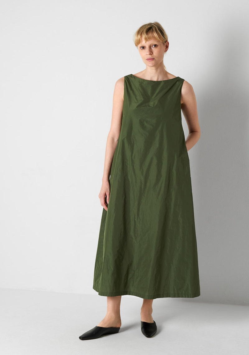 Katharina Hovman Plain Dress long green tea