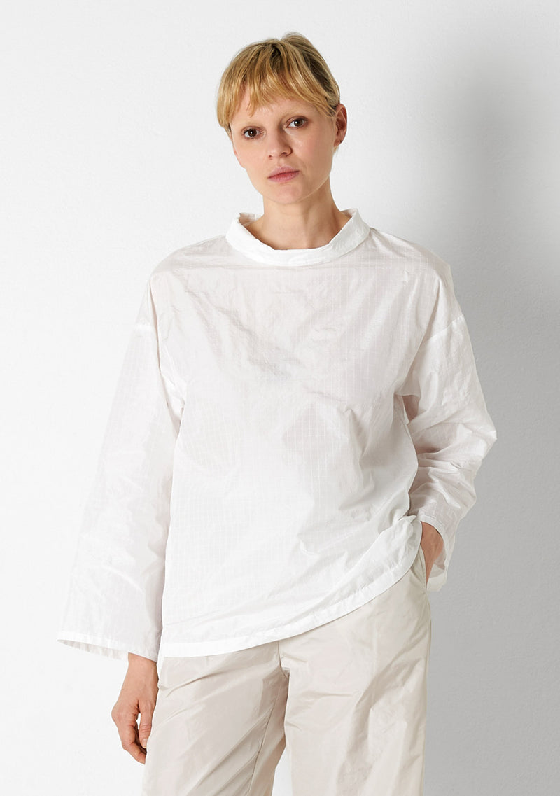 Katharina Hovman Taft Shirt RIBSTOP, white