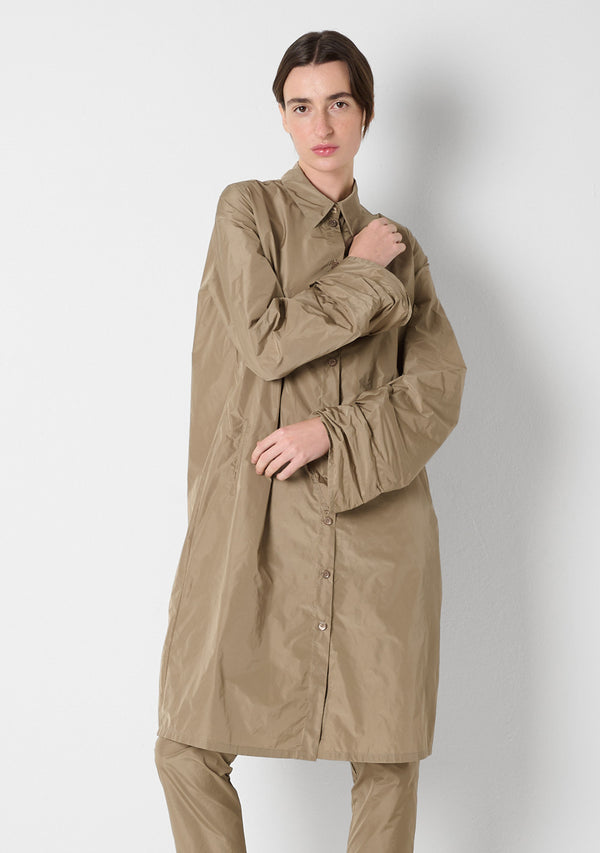 Shirtdress, sesame