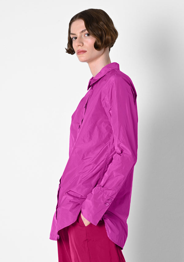 Bluse Classic, Taffetas, berry