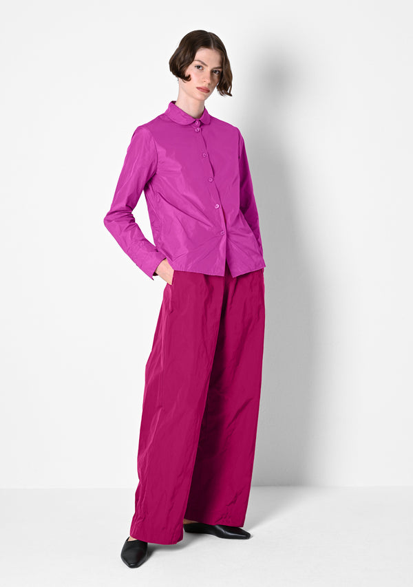 Cute Blouse, Taffetas, berry