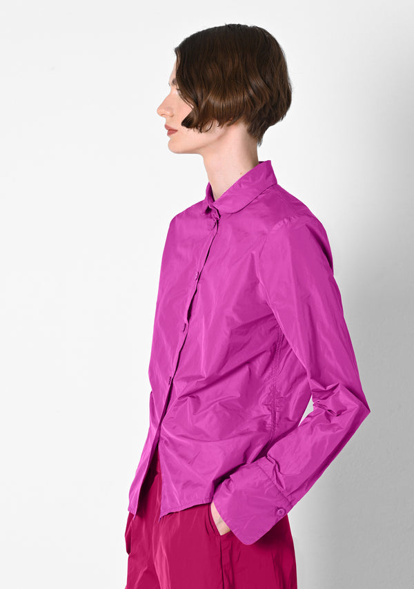 Cute Blouse, Taffetas, berry
