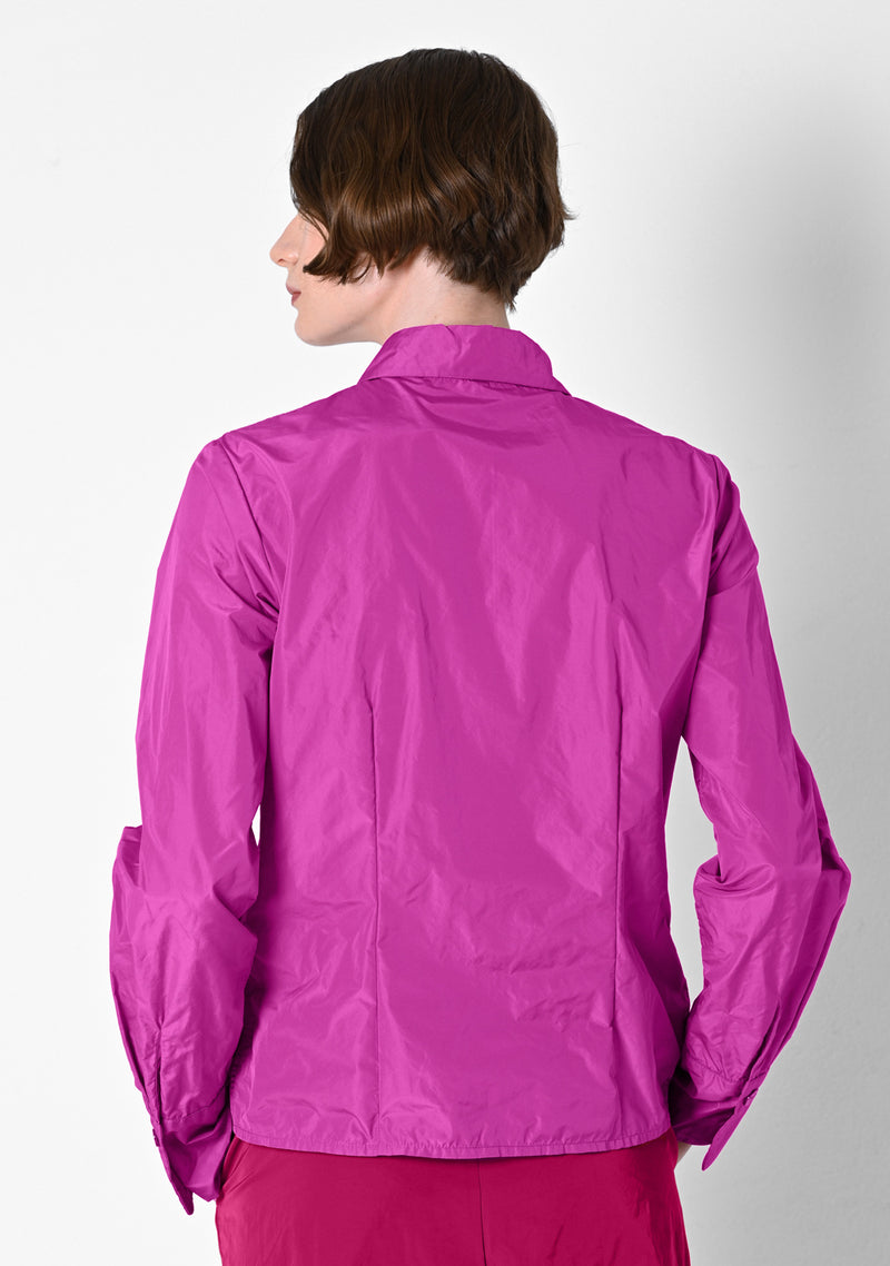 Cute Blouse, Taffetas, berry