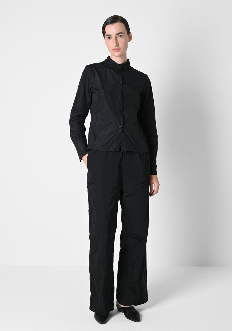 Cute Blouse, Taffetas, black