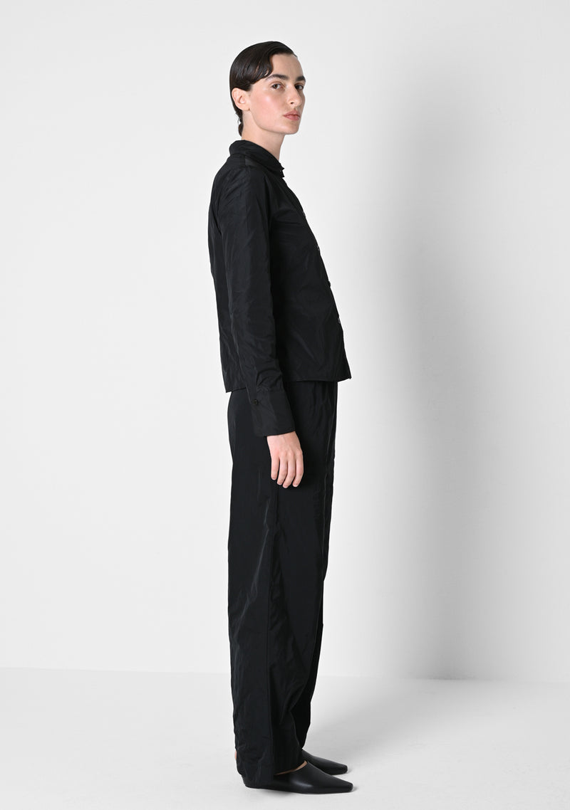 Cute Blouse, Taffetas, black