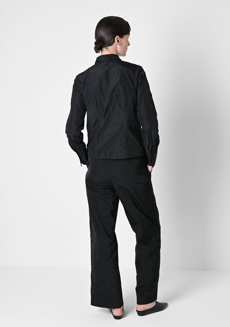 Cute Blouse, Taffetas, black