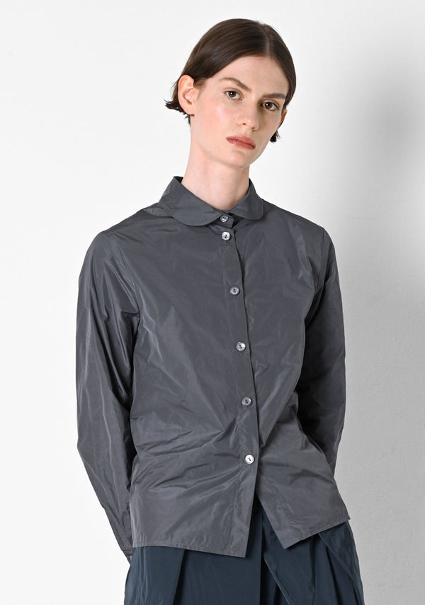 Cute Blouse, Taffetas, steel