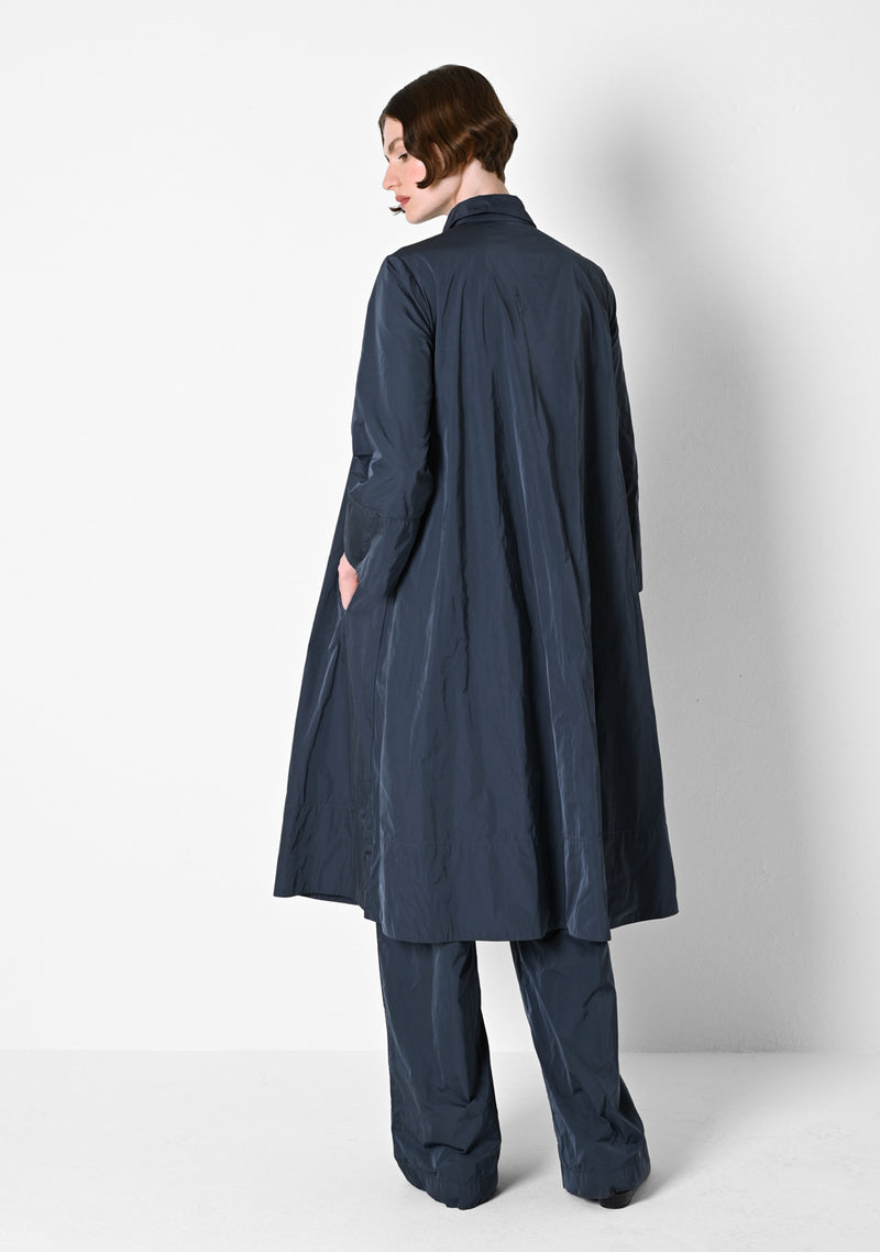 Easy Dress, heavy Taffetas, titanium