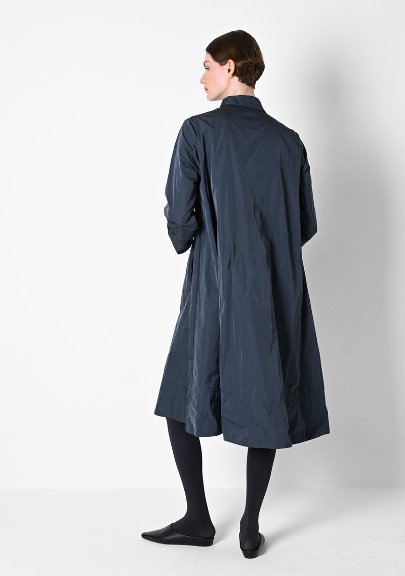 Easy Dress, heavy Taffetas, titanium
