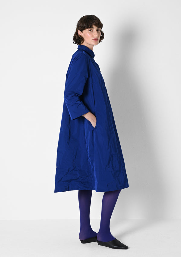 Easy Dress, heavy Taffetas, tuareg