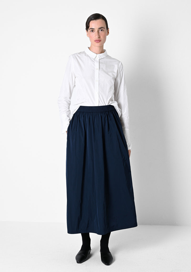 Easy Skirt, heavy Taffetas, marine