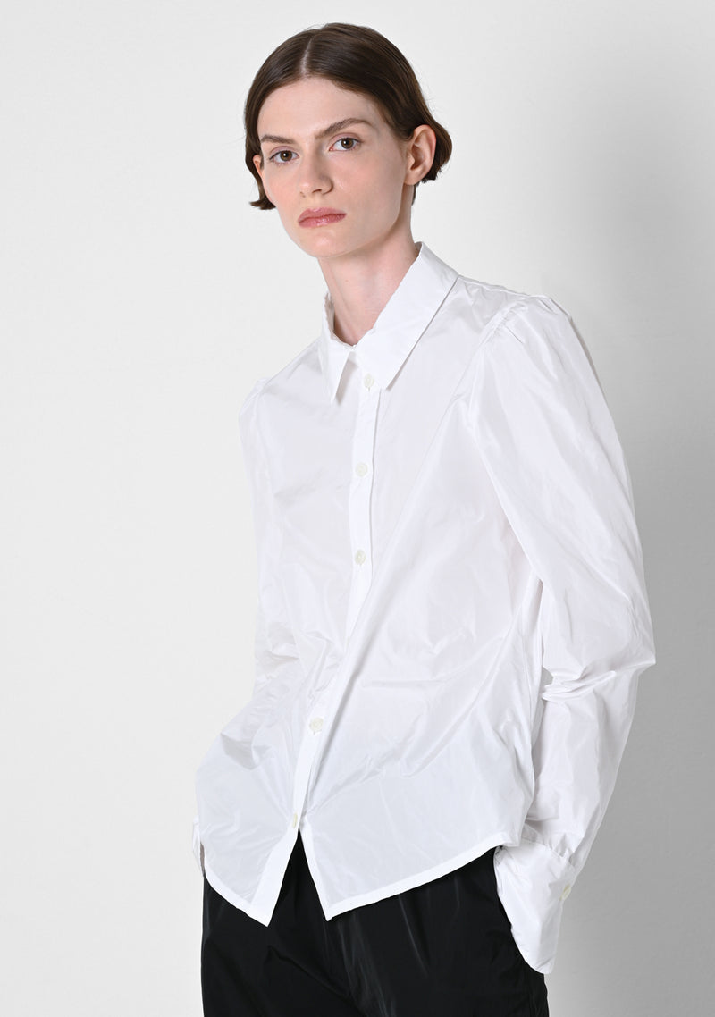 Fashion Blouse, Taffetas, white