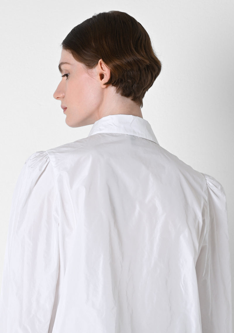Fashion Blouse, Taffetas, white