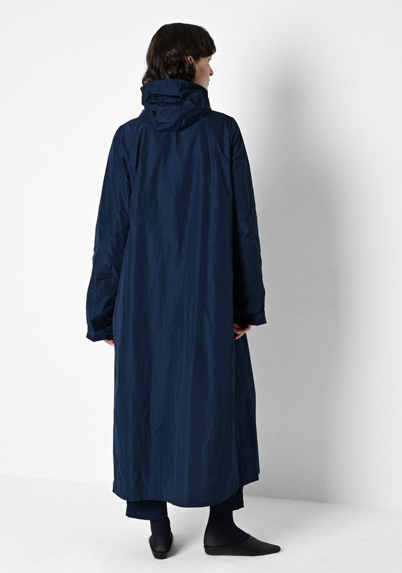 Hoodie Dress,Taffetas, marine