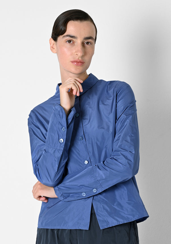 Kleine Bluse, Taffetas, frost