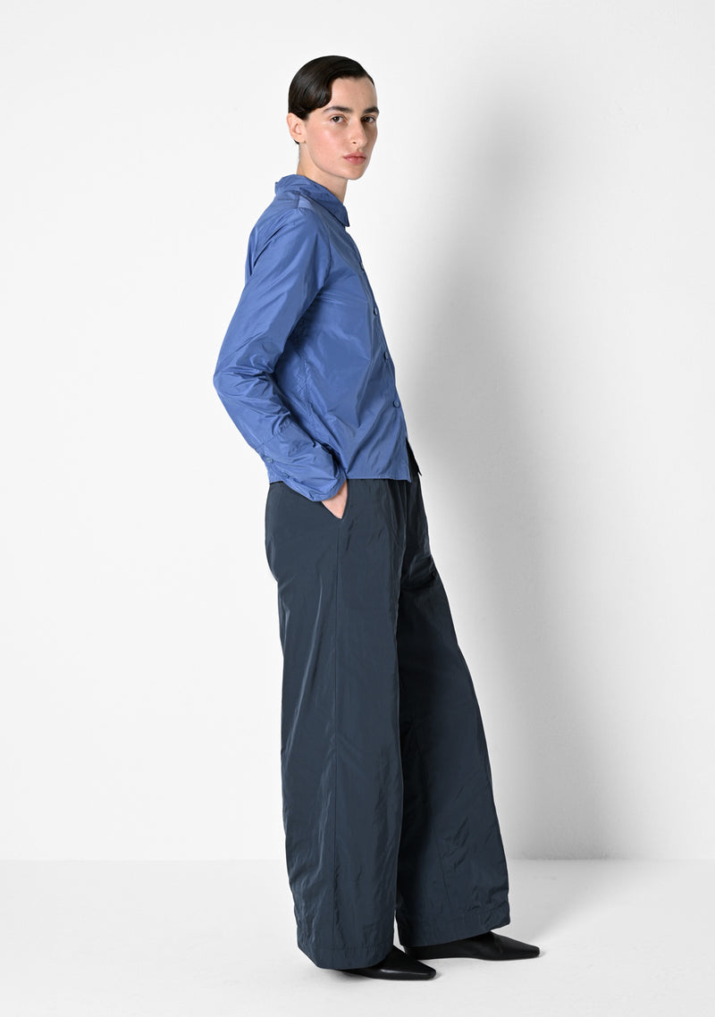 Kleine Bluse, Taffetas, frost