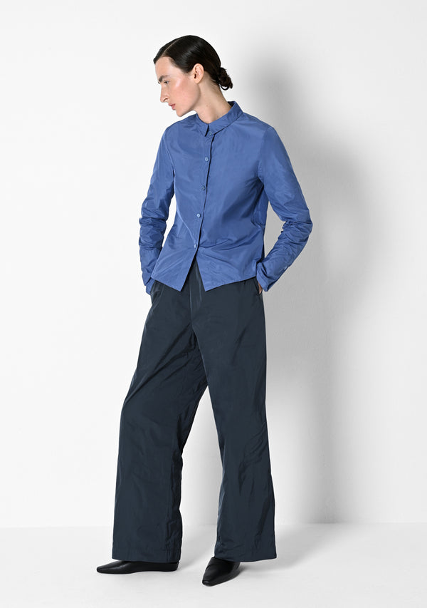 Kleine Bluse, Taffetas, frost