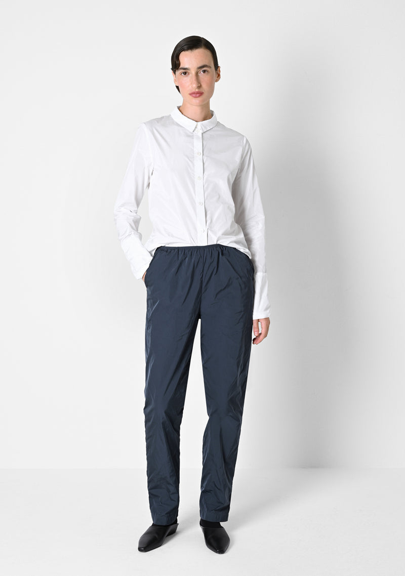 Leger Pants long, heavy Taffetas, titanium