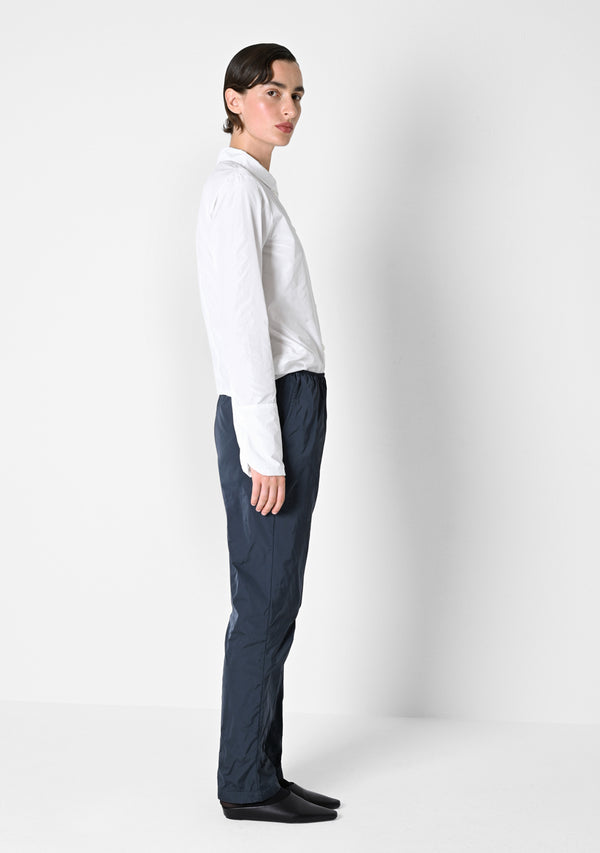 Leger Pants long, heavy Taffetas, titanium
