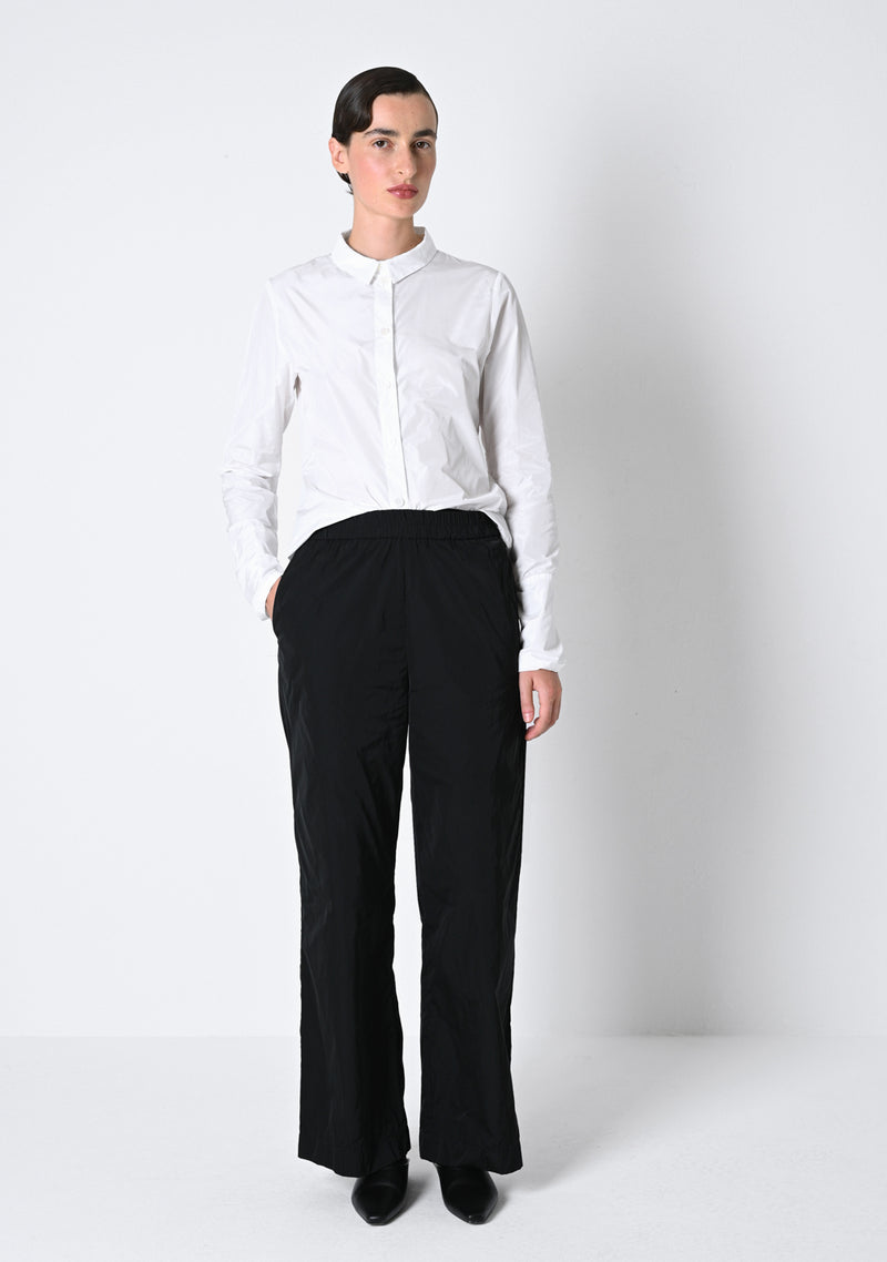 Loose Pants, heavy Taffetas, black