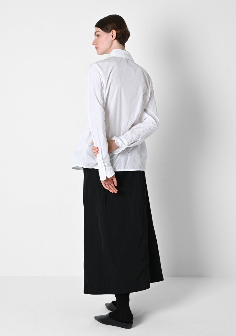 Nice Blouse, Taffetas, white-white