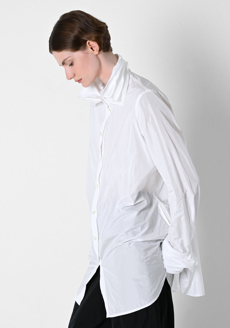 Oversizedeko, Taffetas, white