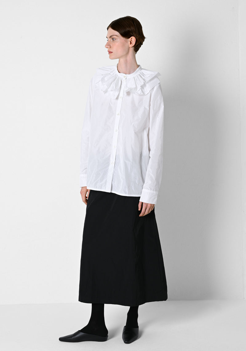 Pierrot, Taffetas, white