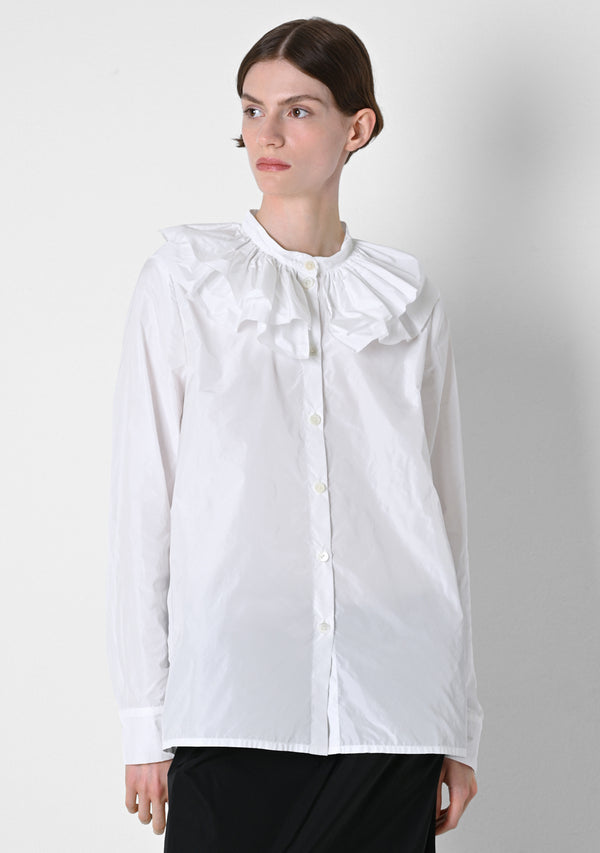 Pierrot, Taffetas, white