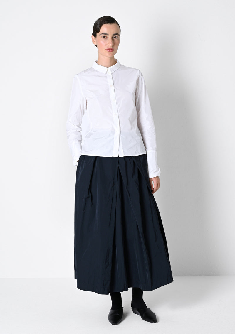 Pleats Skirt Long, heavy Taffetas, night