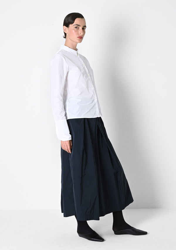 Pleats Skirt Long, heavy Taffetas, night