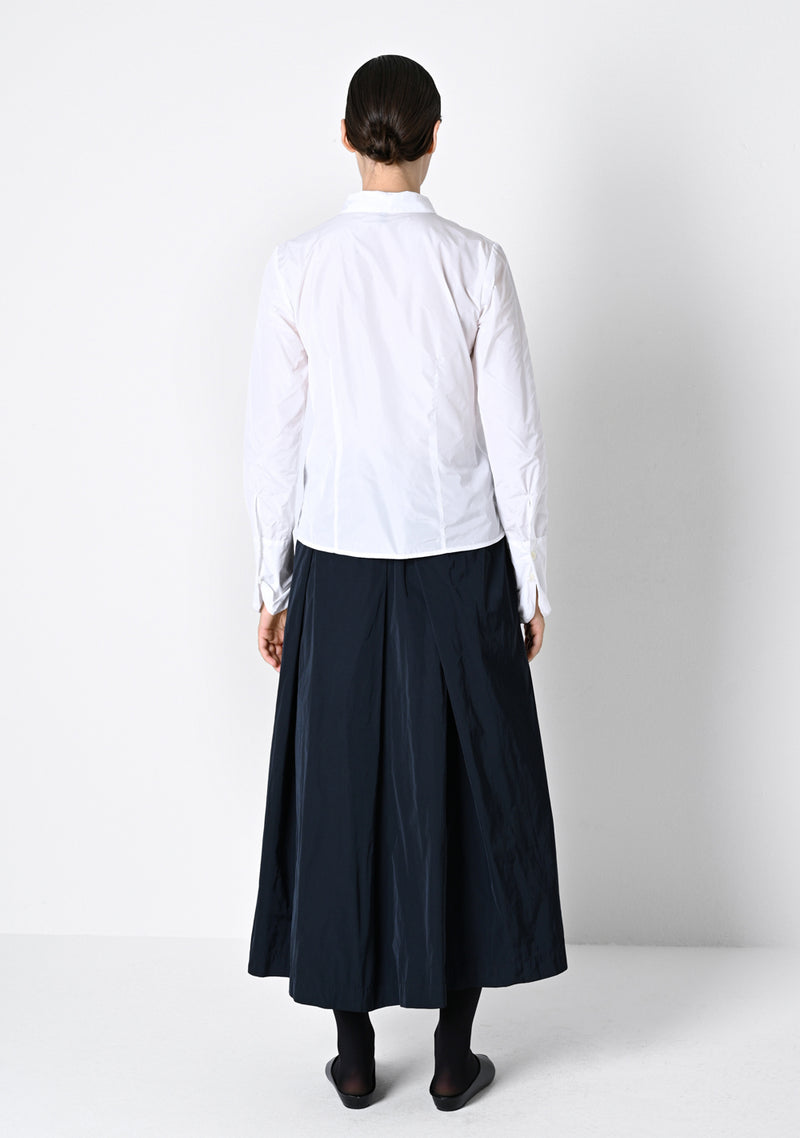 Pleats Skirt Long, heavy Taffetas, night