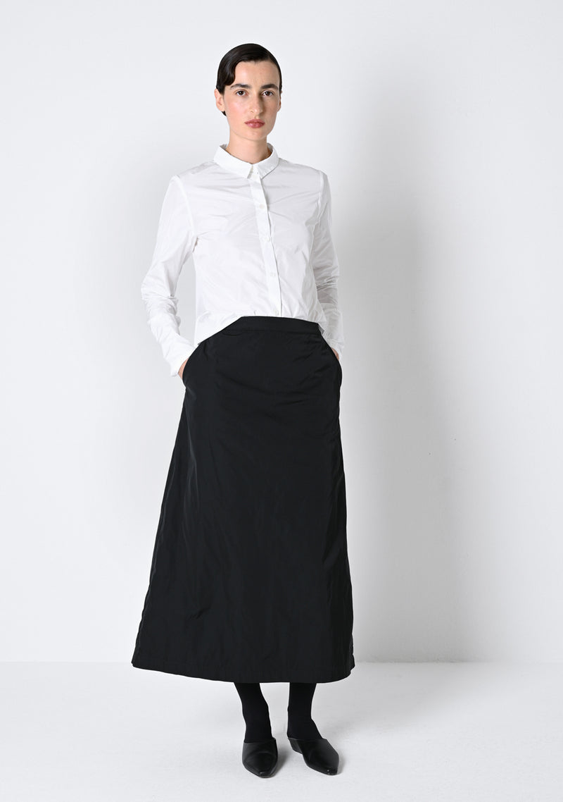 Sporty Skirt, heavy Taffetas, black