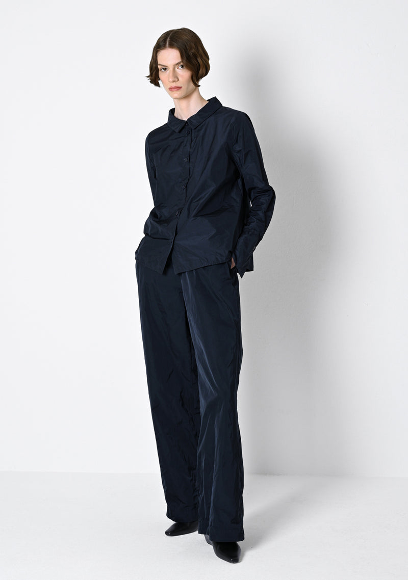 Winter Blouse short, Taffetas, night