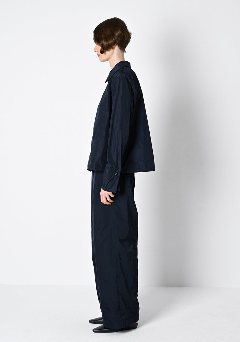 Winter Blouse short, Taffetas, night