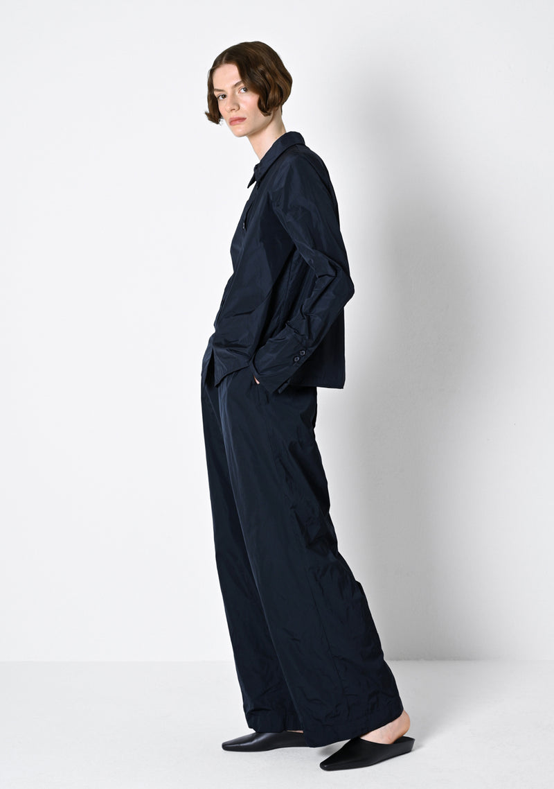 Winter Blouse short, Taffetas, night