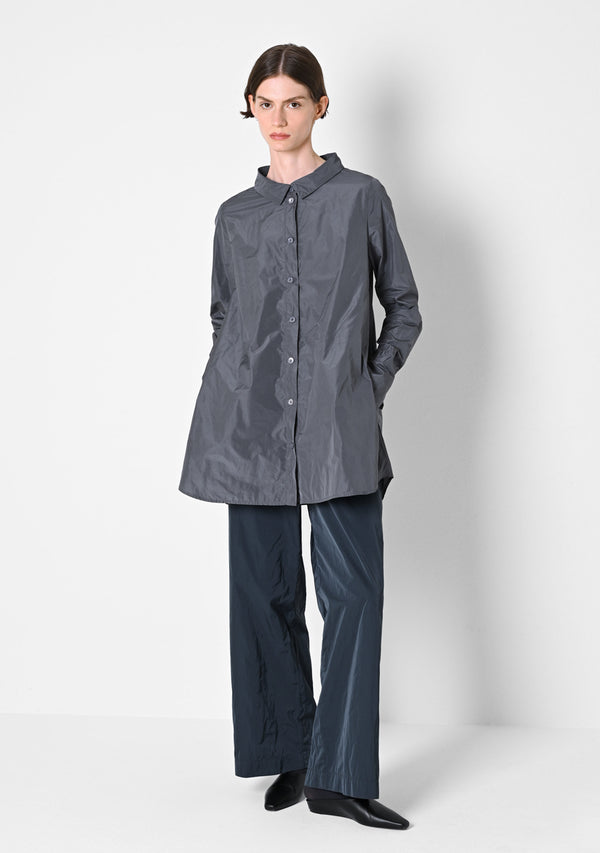 Winter Blouse, Taffetas, steel