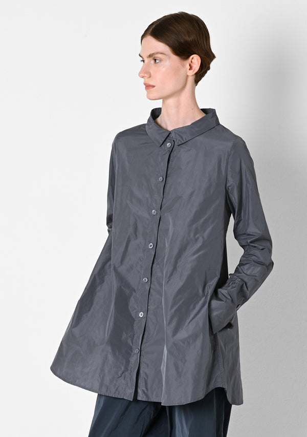 Winter Blouse, Taffetas, steel