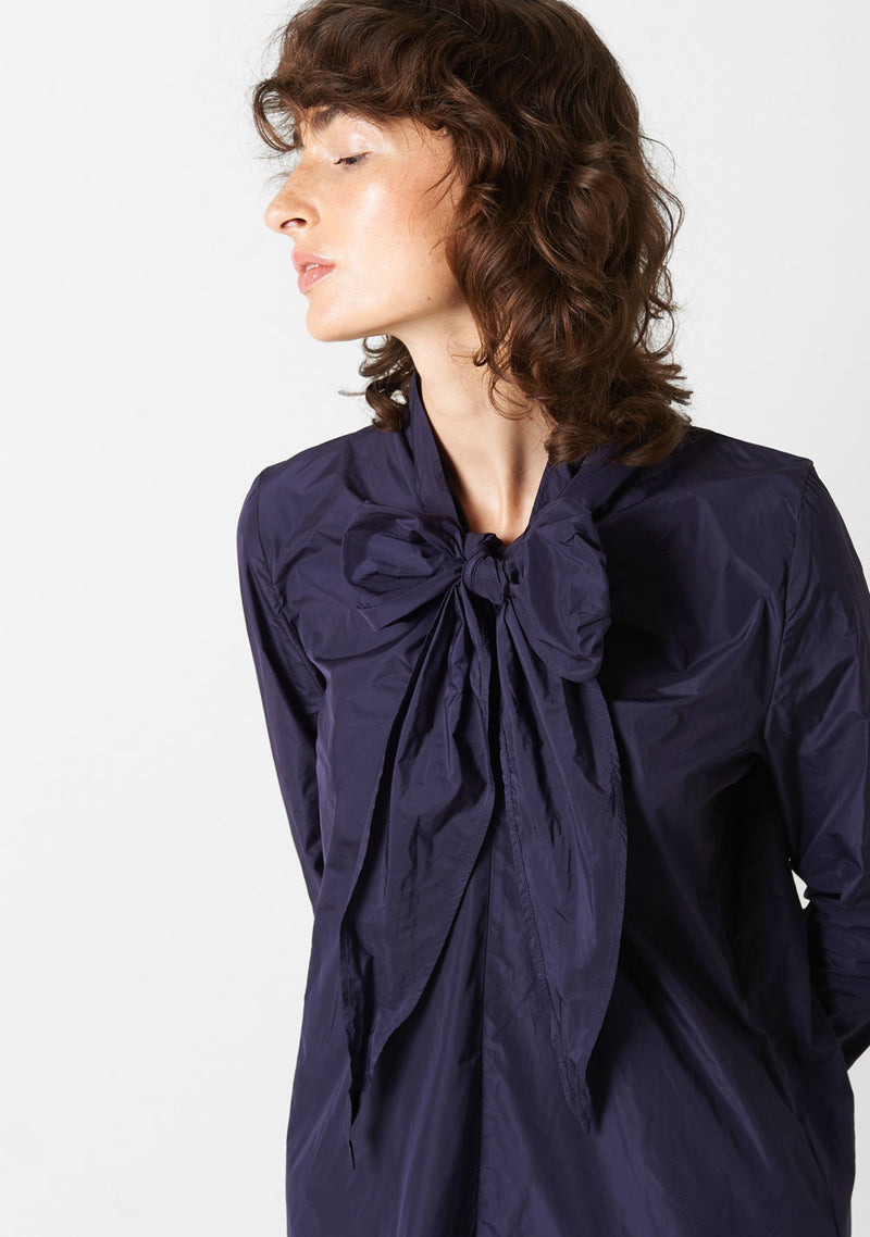 Katharina Hovman Knotted Shirt blackberry