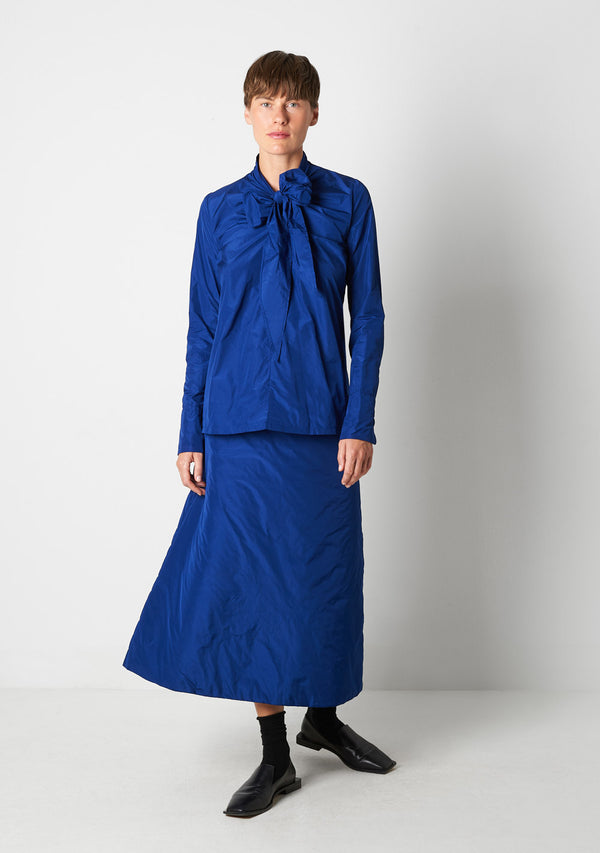 Knotted Shirt, royal blue