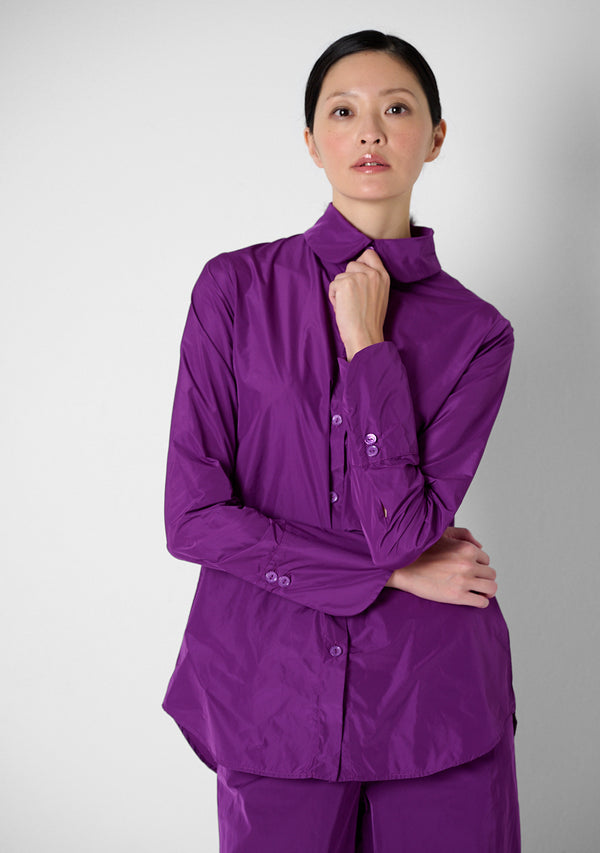 Dressy Blouse, Taffetas, purple