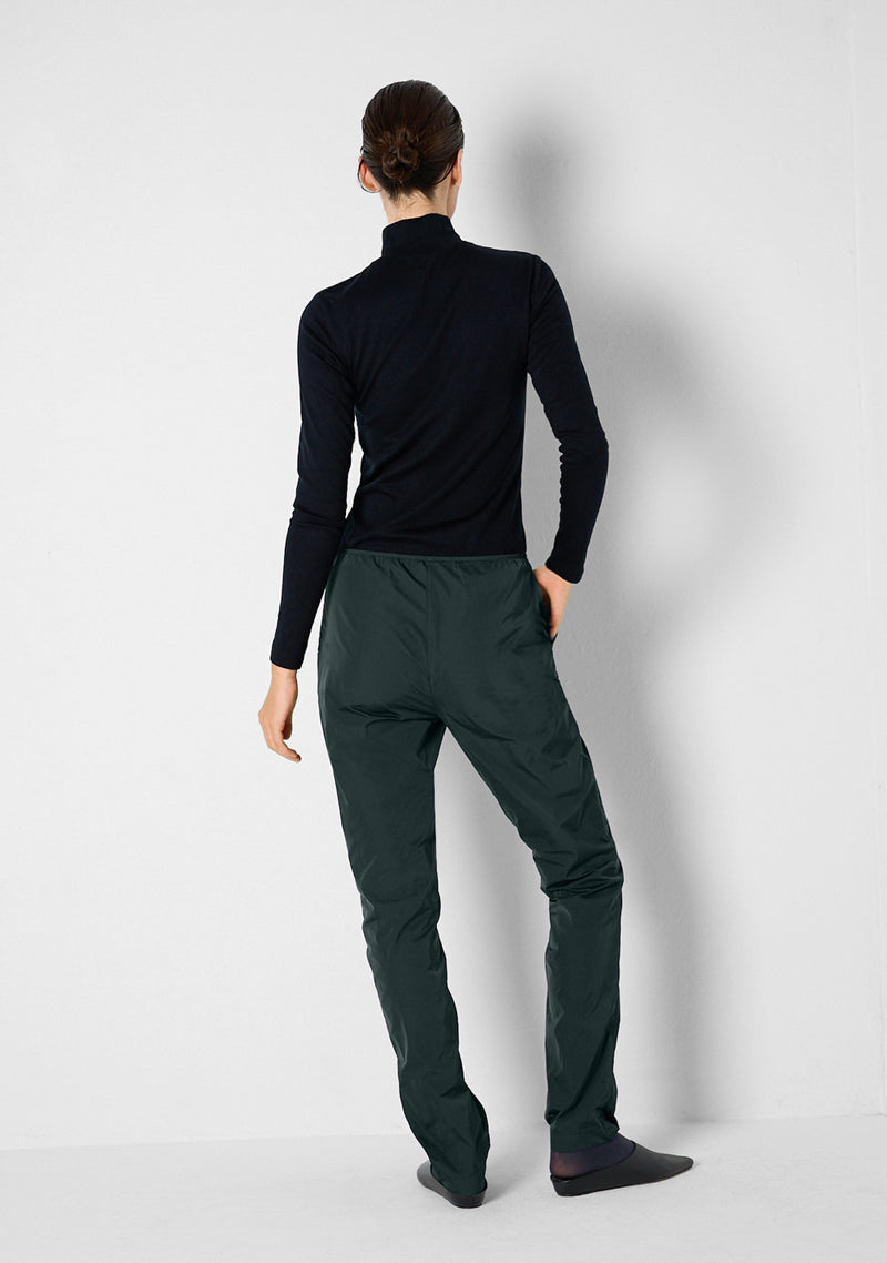 Pants long, heavy Taffetas, nori green