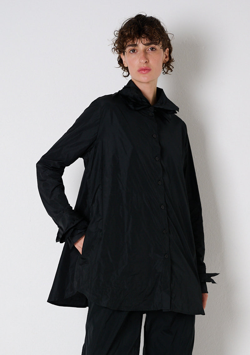 Oversize Deko, Taffetas, black