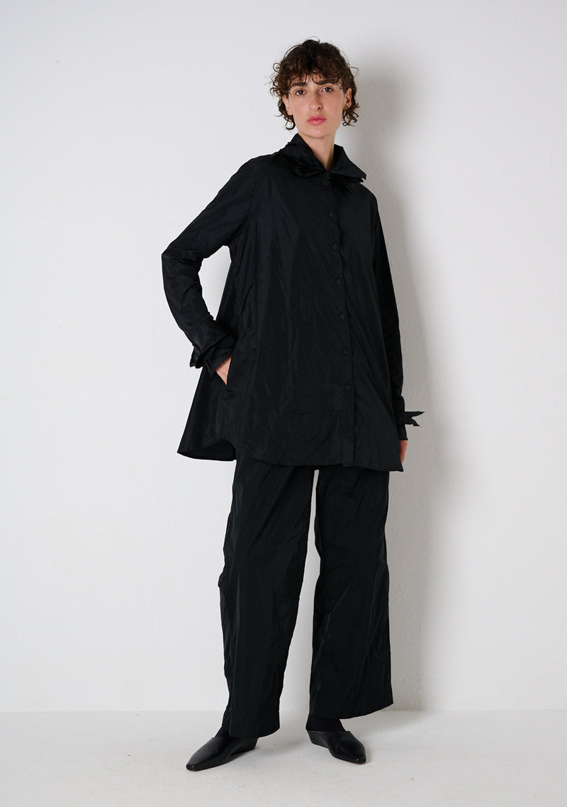 Oversize Deko, Taffetas, black