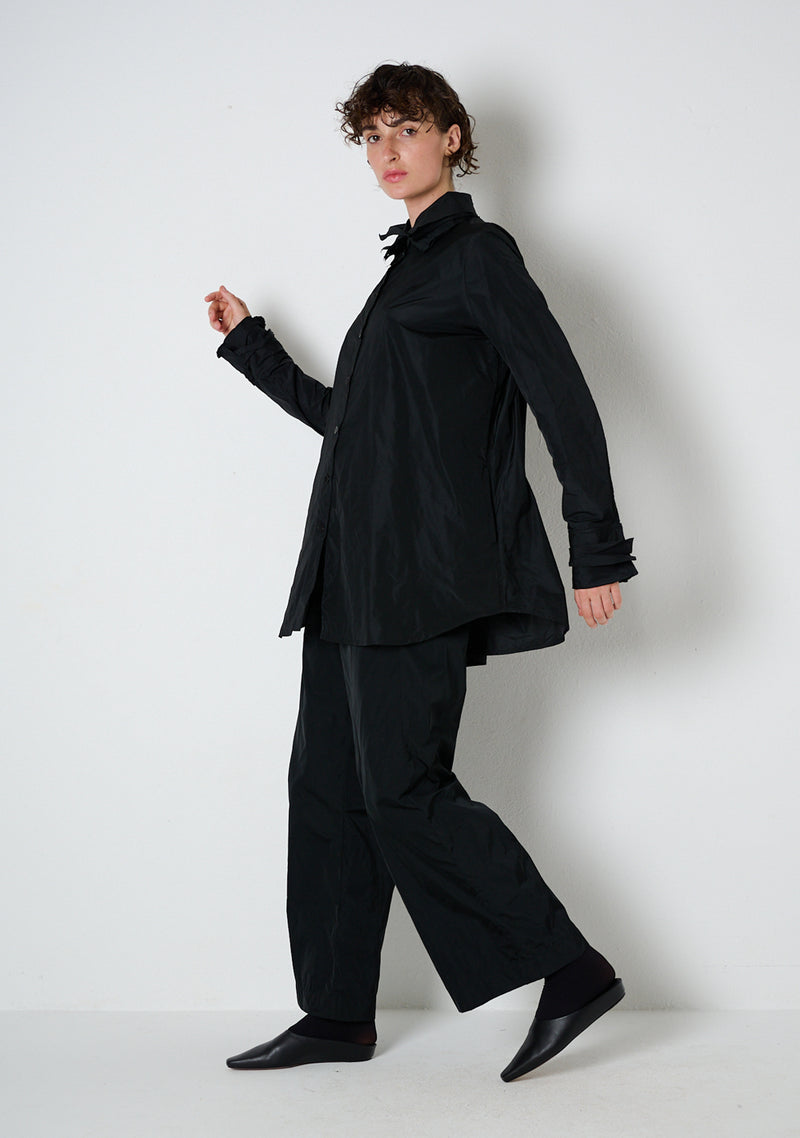 Oversize Deko, Taffetas, black