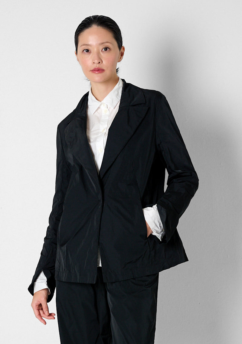 Blazer, heavy Taffetas, black