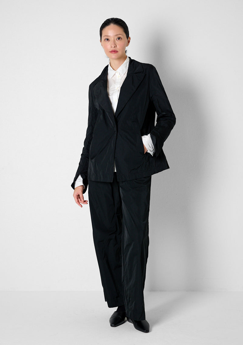 Blazer, heavy Taffetas, black