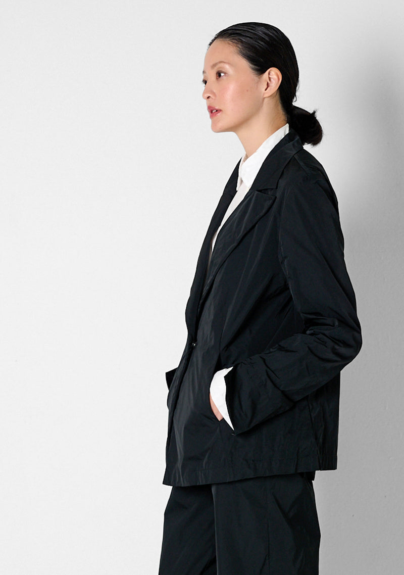 Blazer, heavy Taffetas, black