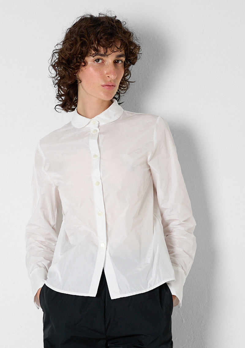 Cute Blouse, Taffetas, white